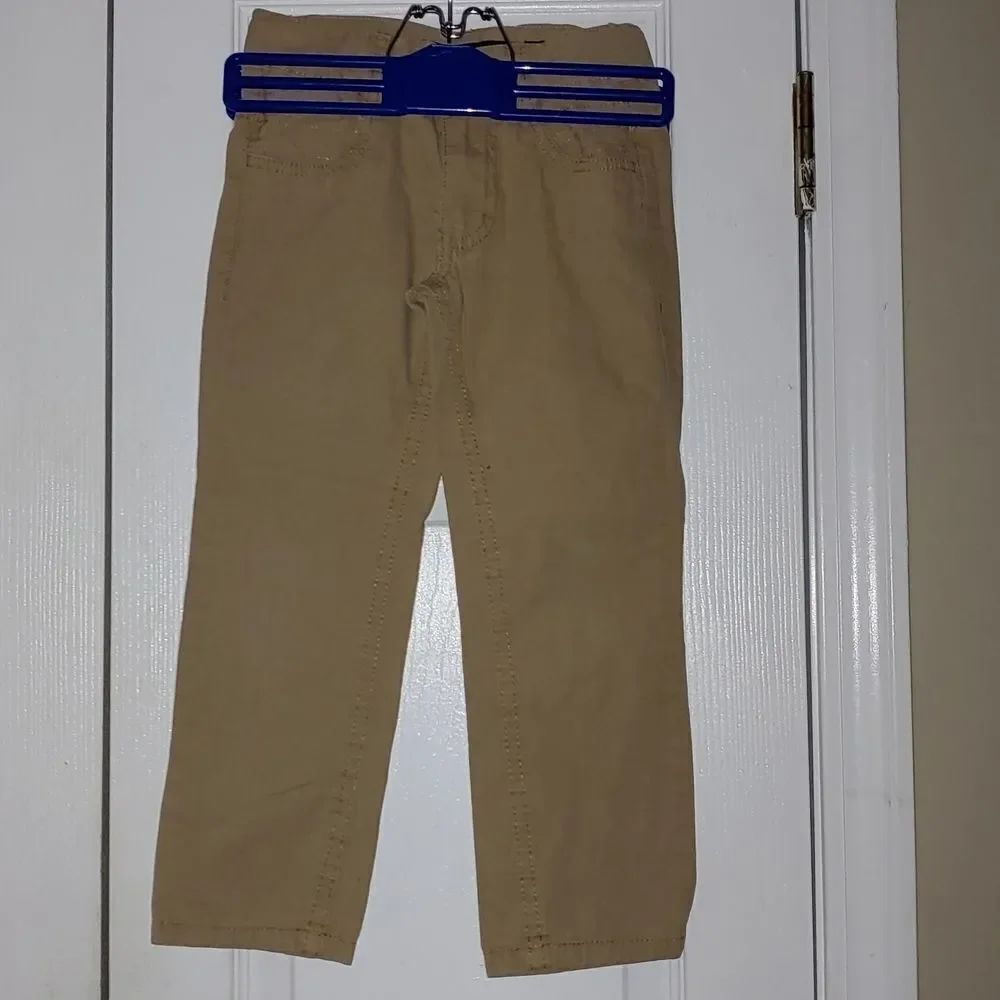 RocaWear khaki adjustable waisted pants Sz 5